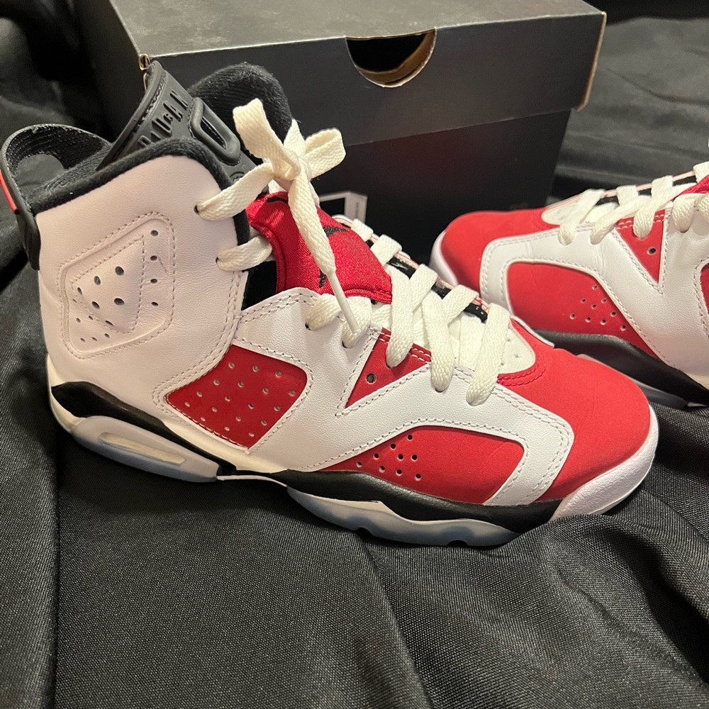Retro Air Jordan 6 Carmine Sneakers